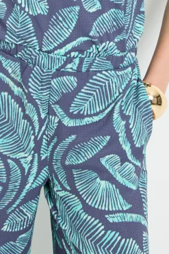 Jupe-culotte Ample En Jersey À Motif Palmier