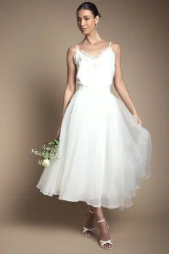 Jupe de Mariée en Organza
