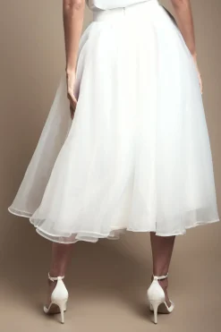 Jupe de Mariée en Organza
