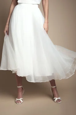 Jupe de Mariée en Organza