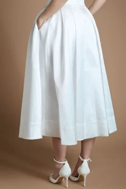 Coast Jupe de Mariée Évasée en Sergé<Femme Jupes|Jupes