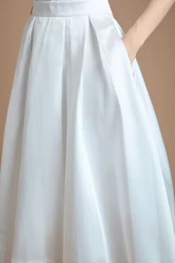 Coast Jupe de Mariée Évasée en Sergé<Femme Jupes|Jupes