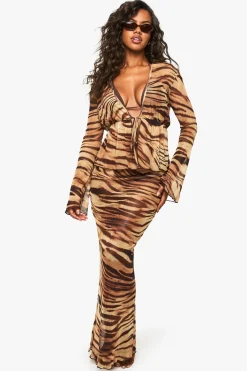 Jupe de plage maxi Tiger