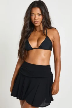 boohoo Jupe De Plage Mini À Volants<Femme Tenues De Plage