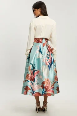 KarenMillen Jupe De Soirée En Sergé Tissé Petite Lilly<Femme Jupes|Jupes