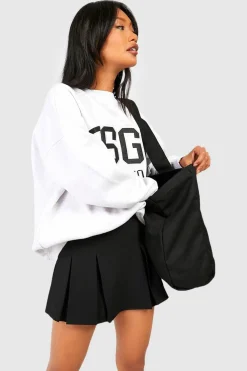 boohoo Jupe de tennis en crêpe plissée<Femme Jupes|Jupes
