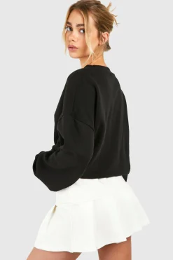 Jupe de tennis plissée en jersey