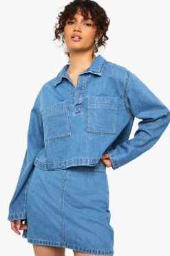Jupe en jean A-Line