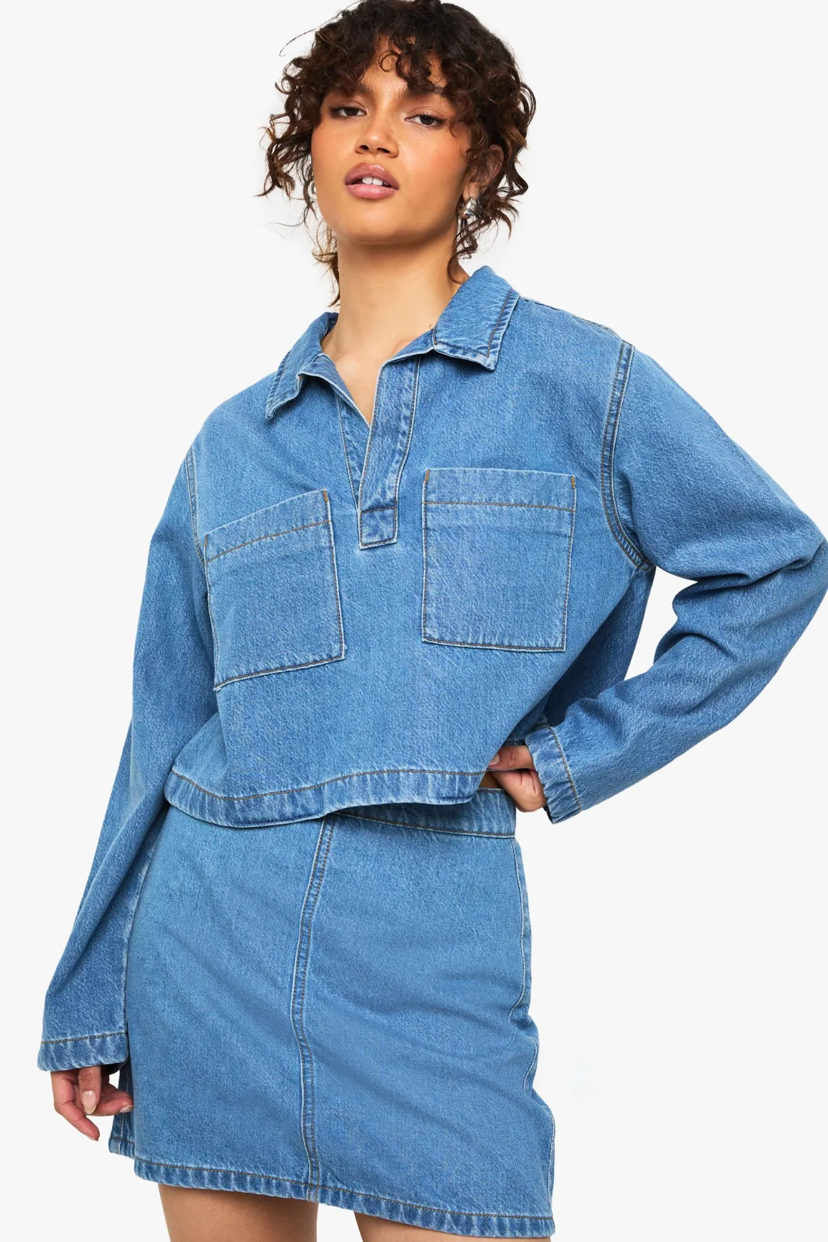Jupe en jean A-Line
