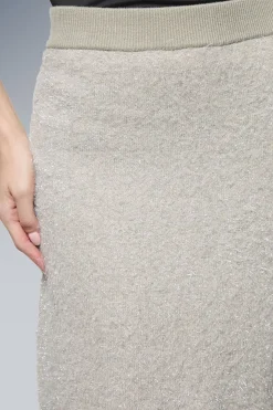 Jupe en Maille Tufté Métallisée