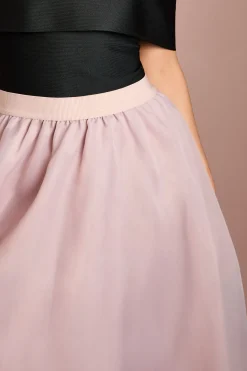 Jupe En Organza Asymétrique