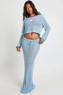 Jupe Longue De Plage En Crochet
