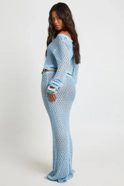 Jupe Longue De Plage En Crochet