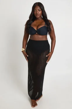 Jupe Longue En Crochet Grande Taille