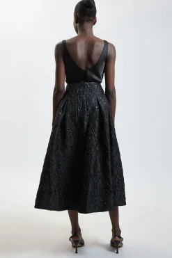 Jupe Longue En Jacquard