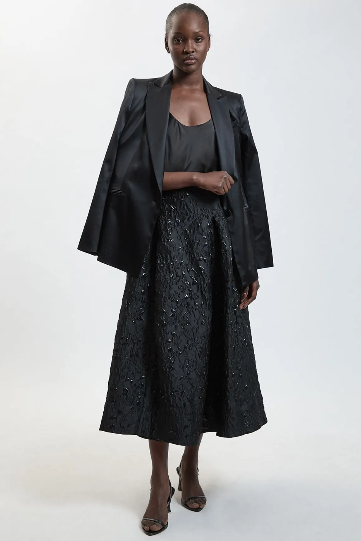 Jupe Longue En Jacquard