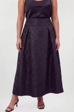 Jupe Longue Jacquard Grande Taille