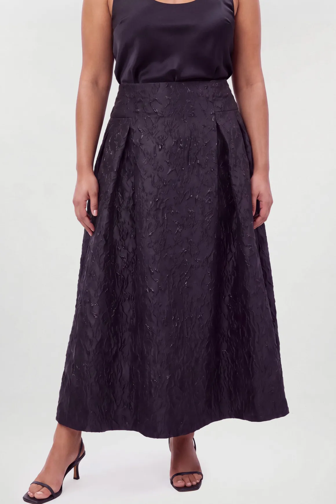 Jupe Longue Jacquard Grande Taille