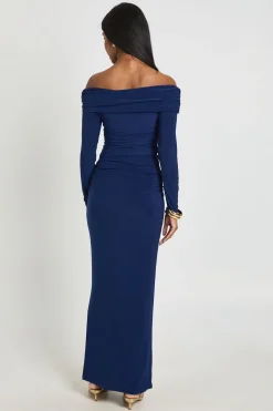 boohoo Jupe Longue Moulante À Taille Froncée Avec Détail De Garniture<Femme Jupes|Jupes