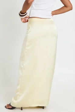 boohoo Jupe Longue Satinée À Queue De Poisson<Femme Satin Et Dentelle|Tops