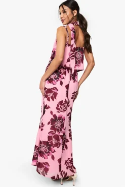 boohoo Jupe Longue Tissée À Imprimé Floral<Femme Jupes|Jupes