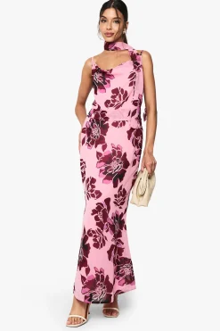 boohoo Jupe Longue Tissée À Imprimé Floral<Femme Jupes|Jupes