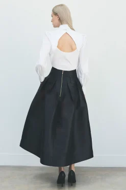 Jupe Maxi de Bal en Sergé Petite