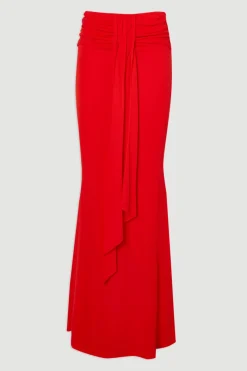 Jupe Maxi en Jersey Crêpe Stretch Premium