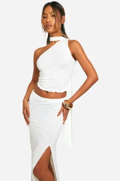 boohoo Jupe Maxi fendue<Femme Jupes|Jupes