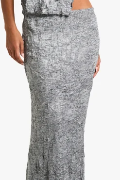 Jupe Maxi Marl froissée