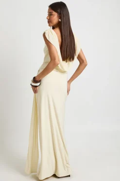 boohoo Jupe Maxi Moulante Avec Drapé en Résille<Femme Jupes|Jupes
