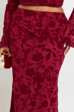 Jupe Maxi Plus Dévoré