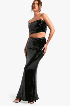 Jupe Maxi à Sequins
