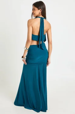 boohoo Jupe Maxi À Taille Repliée<Femme Jupes|Jupes