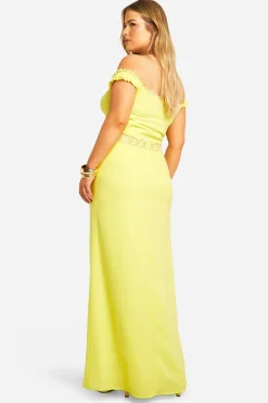 boohoo Jupe Maxi Tissée Plus<Femme Jupes|Jupes