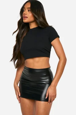 boohoo Jupe micro mini synthétique<Femme Jupes|Jupes