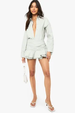 boohoo Jupe micro mini à volants<Femme Jupes|Jupes