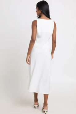 boohoo Jupe Midi Ajustée Avec Détail De Finition<Femme Tailleurs|Jupes