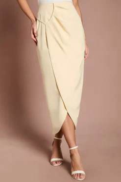 Jupe Midi Droite Lisa Tan