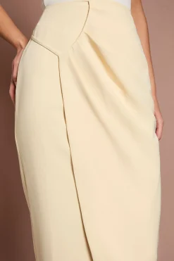 Jupe Midi Droite Lisa Tan