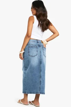 Jupe Midi En Denim Petite Taille