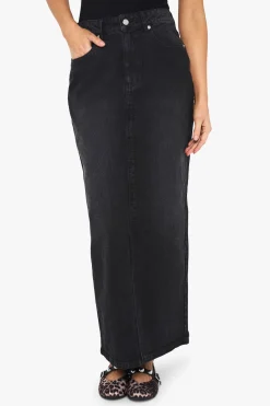 boohoo Jupe Midi En Jean Coupe Tall<Femme Jupes|Denim