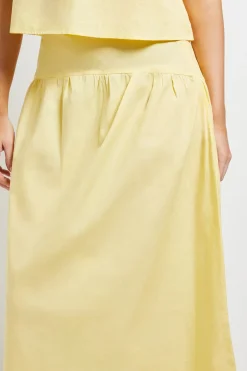 Dorothy Perkins Jupe Midi En Popeline À Taille Basse<Femme Jupes|Jupes