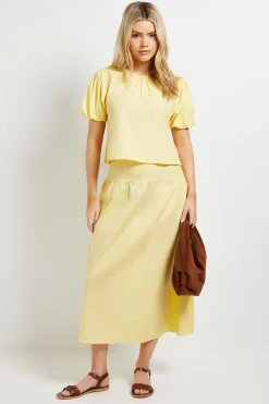 Dorothy Perkins Jupe Midi En Popeline À Taille Basse<Femme Jupes|Jupes