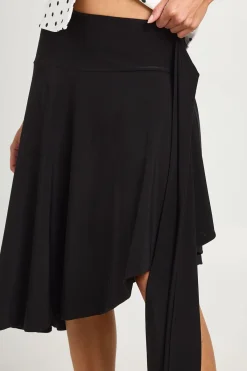boohoo Jupe Midi Fluide À Ourlet Mouchoir Asymétrique<Femme Jupes|Jupes