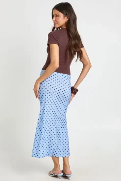 Jupe Midi À Pois