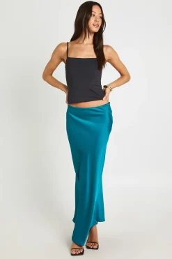 boohoo Jupe Mi-longue Tall En Satin Style Nuisette<Femme Jupes|Jupes