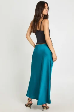 boohoo Jupe Mi-longue Tall En Satin Style Nuisette<Femme Jupes|Jupes