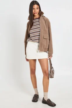 boohoo Jupe Mini Ajustée<Femme Jupes|Jupes