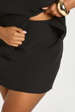 Jupe Mini Ajustée Grande Taille